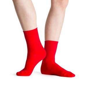 Bloch Ankle Women's Socks Red | XILGW30959