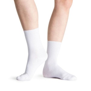 Bloch Ankle Women's Socks White | LILSX39055