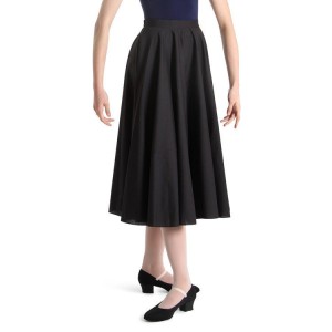 Bloch Cara Ladies Women's Skirts Black | ILEGJ45863