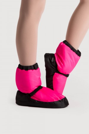 Bloch Children Warmup Kids' Booties Pink Fluro | FILUI62941