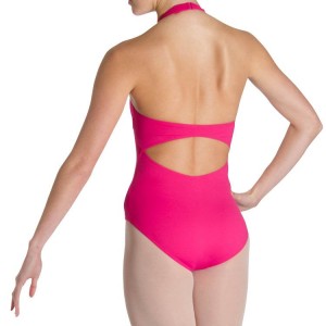 Bloch Cinnamon Halter Women's Leotards Hot Pink | SILNY97165