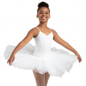 Bloch Classic Practice Kids' Skirts White | ILJKU20469