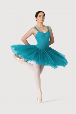 Bloch Classic Practice ½ Tutu Women's Skirts Teal | PILQX41465