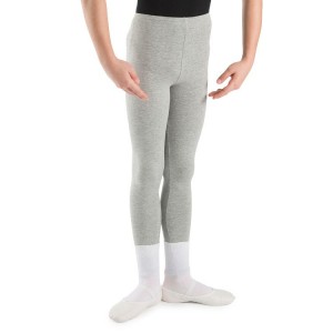 Bloch Dale Footless Kids' Tight Grey Marle | ILIIZ36468