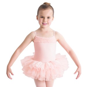 Bloch Desdemona Leotard Kids' Dress Light Pink | QILUV85908