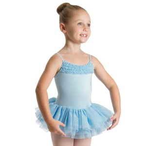 Bloch Desdemona Leotard Kids' Dress Pastel Blue | AILWC92332