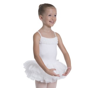 Bloch Desdemona Leotard Kids' Dress White | ILCIF15488