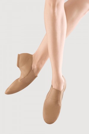 Bloch Elastaboot Adults Women's Jazz Tan | ILEAH45798