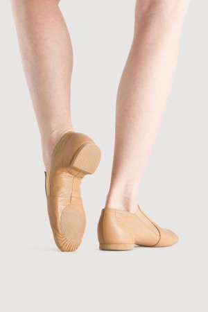 Bloch Elastaboot Kids' Jazz Tan | ILQCS45496