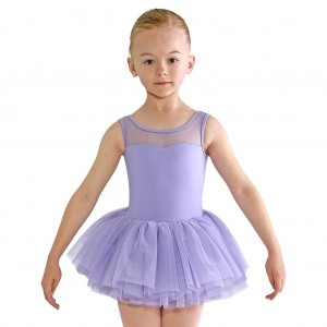 Bloch Emica Sweetheart Tank Tutu Kids' Leotards Lilac | TILWZ47875