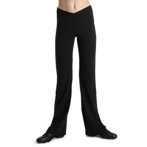 Bloch Front Pant Kids' Bottoms Black | TILPQ37535