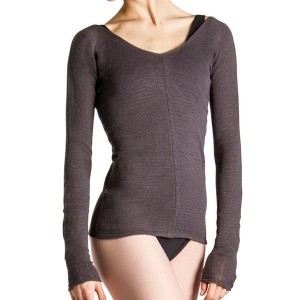 Bloch Kara Long Sleeve Women's Knitwear Charcoal | QILUV24904