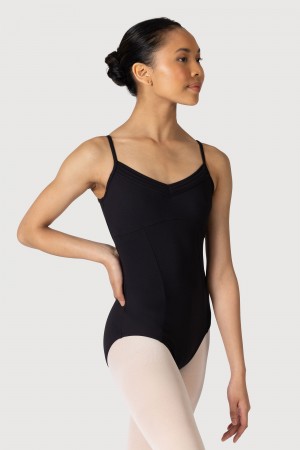 Bloch Lustre Camisole Women's Leotards Black | AILDF41663