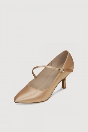 Bloch Monica 2.3" Women's Dancesport Tan | LILTR42522