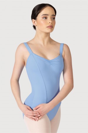 Bloch Overture Obelia Princess Seam Women's Leotards Bluebird | DILKV44039