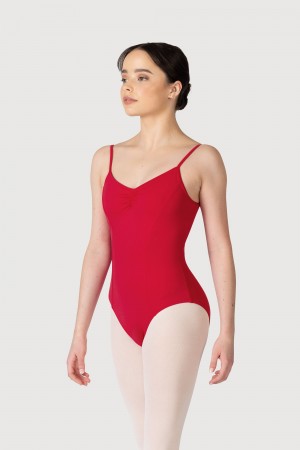 Bloch Overture Oriana Princess Seam Women's Leotards Red | BILSD77605