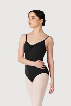 Bloch Overture Oxana Quad Strap Women's Leotards Black | ILQAV69395