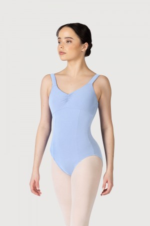 Bloch Paradise Contour Women's Leotards Ballet Blue | YILGT18123