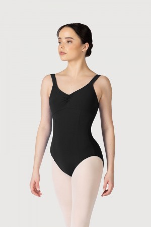 Bloch Paradise Contour Women's Leotards Black | XILBH23960