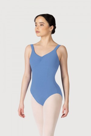 Bloch Paradise Contour Women's Leotards Cornflower | ILJZR48089