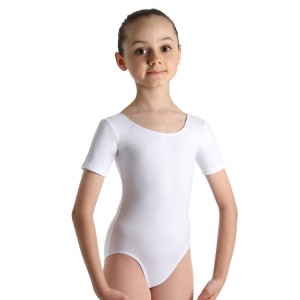 Bloch Prima Kids' Leotards White | ILICD97960