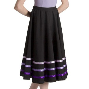 Bloch Ribbon Character Women's Skirts Purple | ILQAV88344