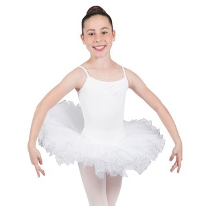 Bloch Silvana Diamante Tutu Kids' Leotards White | MILFT50112