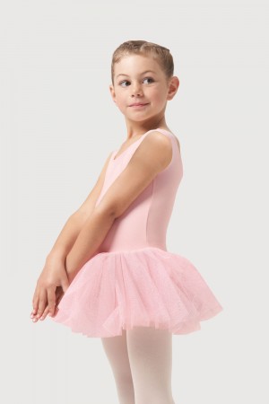 Bloch Sparkle Kids' Dress Candy Pink | ILNZX85717