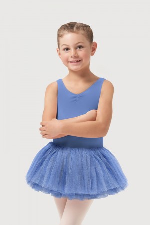 Bloch Sparkle Tank Tutu Kids' Leotards Blue | LILSX57744