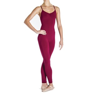 Bloch Una Cross Back Women's Unitards Burgundy | ILCIF33068