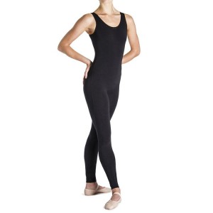 Bloch Utano Scoop Neck Women's Unitards Black | MILFT78812