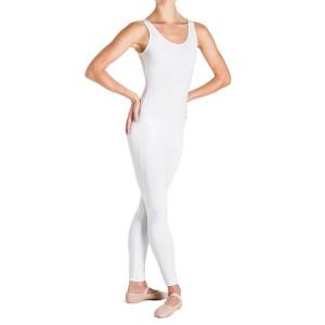 Bloch Utano Scoop Neck Women's Unitards White | UILTG68139