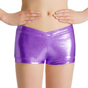 Bloch Vegas Short Kids' Bottoms Purple | LILTR78364