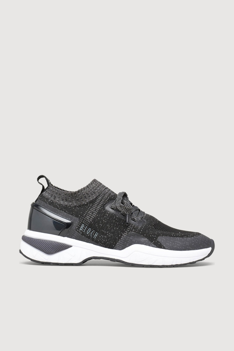 Bloch Alcyone Lifestyle Kids' Sneakers Black | XILBH41709