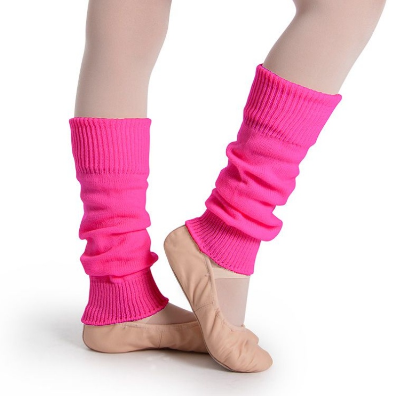 Bloch Ankle Legwarmers Kids\' Knitwear Neon Pink | BILSD89518