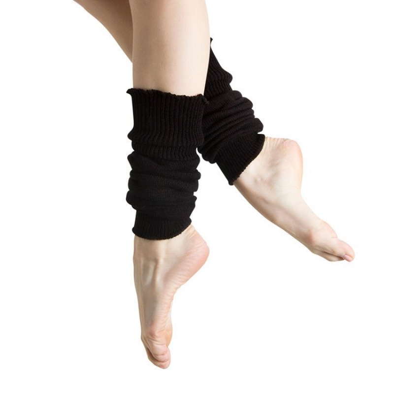 Bloch Anna Legwarmers Men's Knitwear Black | DILVO25605