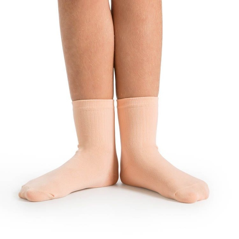 Bloch Ballet Women's Socks Pink | ZILMJ47496