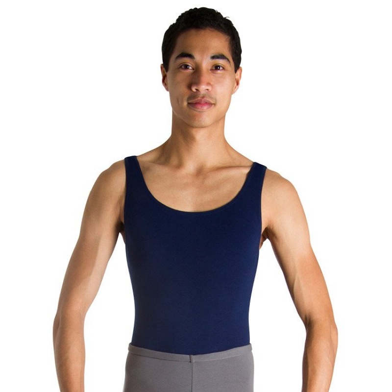 Bloch Brad Men's Leotards Navy | ZILNQ66853