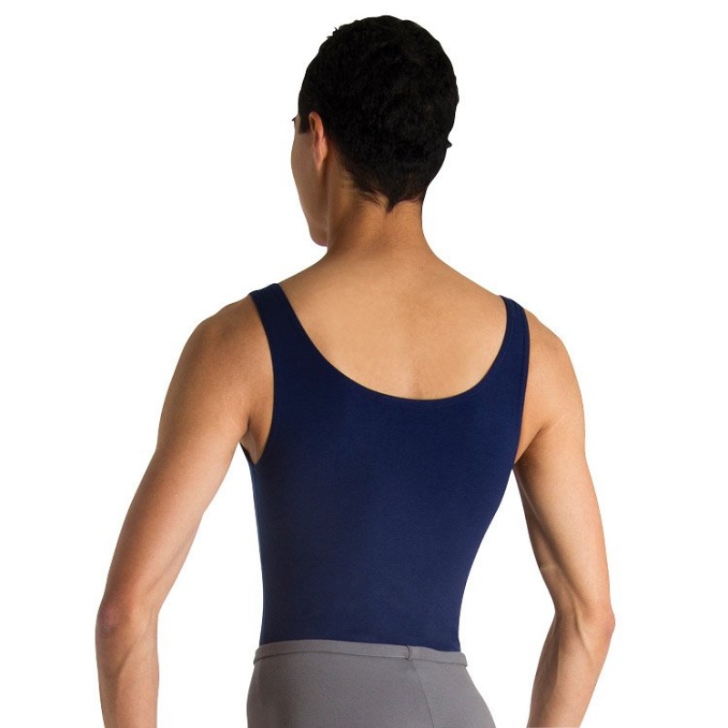 Bloch Brad Men's Leotards Navy | ZILNQ66853