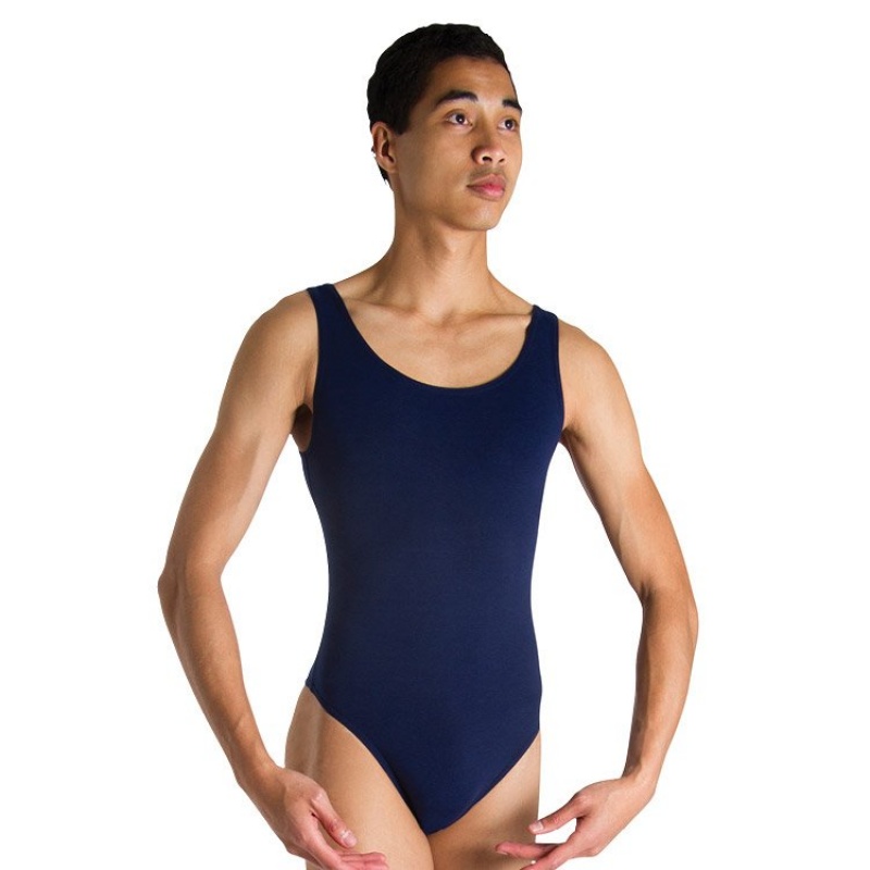 Bloch Brad Men\'s Leotards Navy | ZILNQ66853