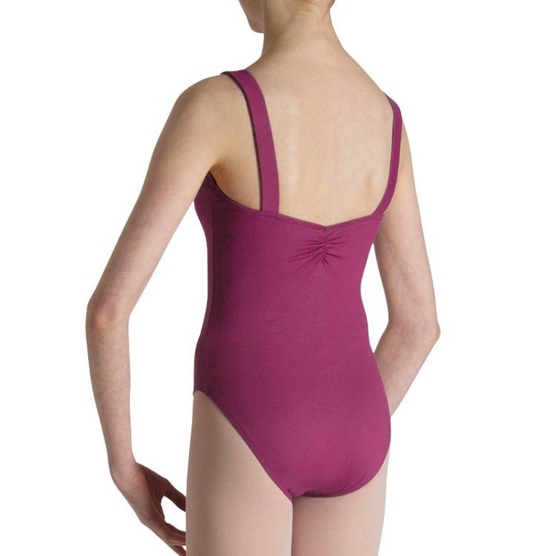 Bloch Celena French Princess Line Kids' Leotards Boysenberry | MILHR37026