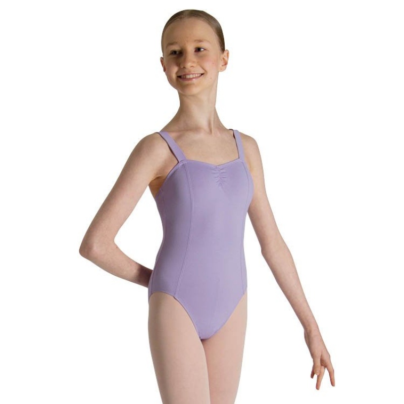 Bloch Celena French Princess Line Kids\' Leotards Lilac | ILJKU82677