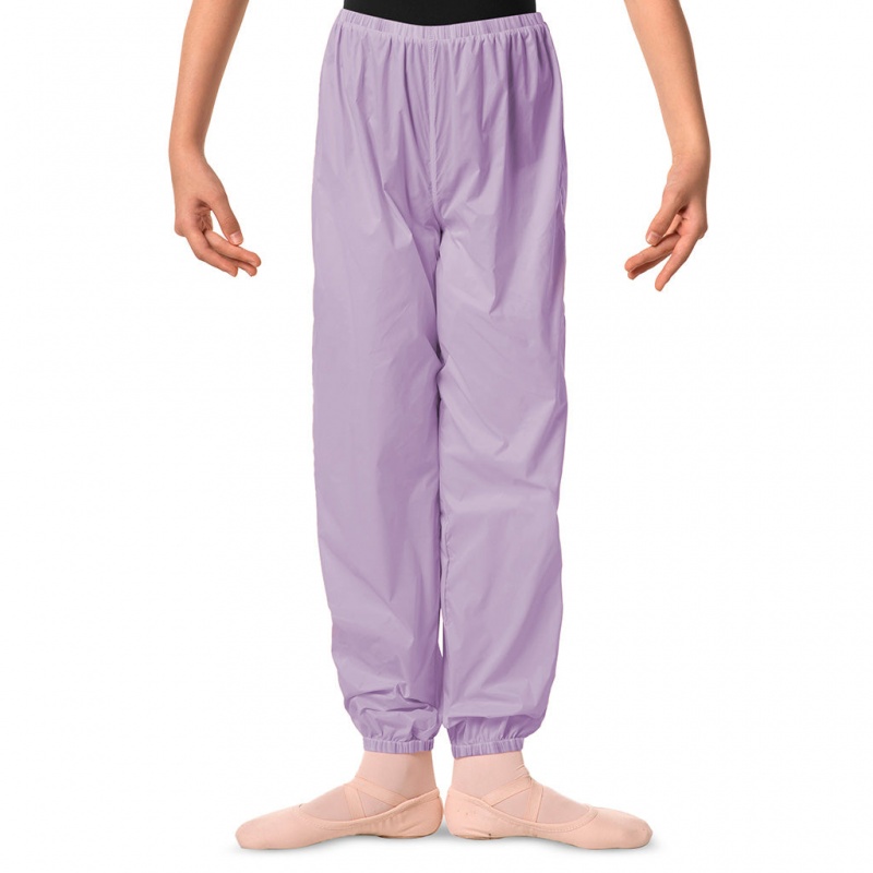 Bloch Children Ripstop Pants Kids\' Bottoms Lilac | QILUV75208