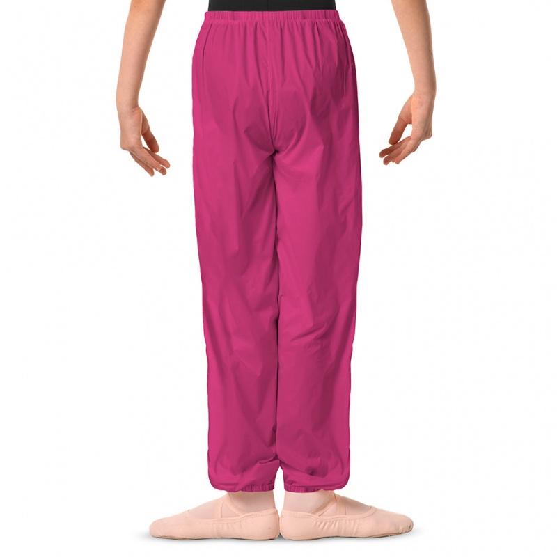 Bloch Children Ripstop Pants Kids' Bottoms Raspberry | TILPQ98453