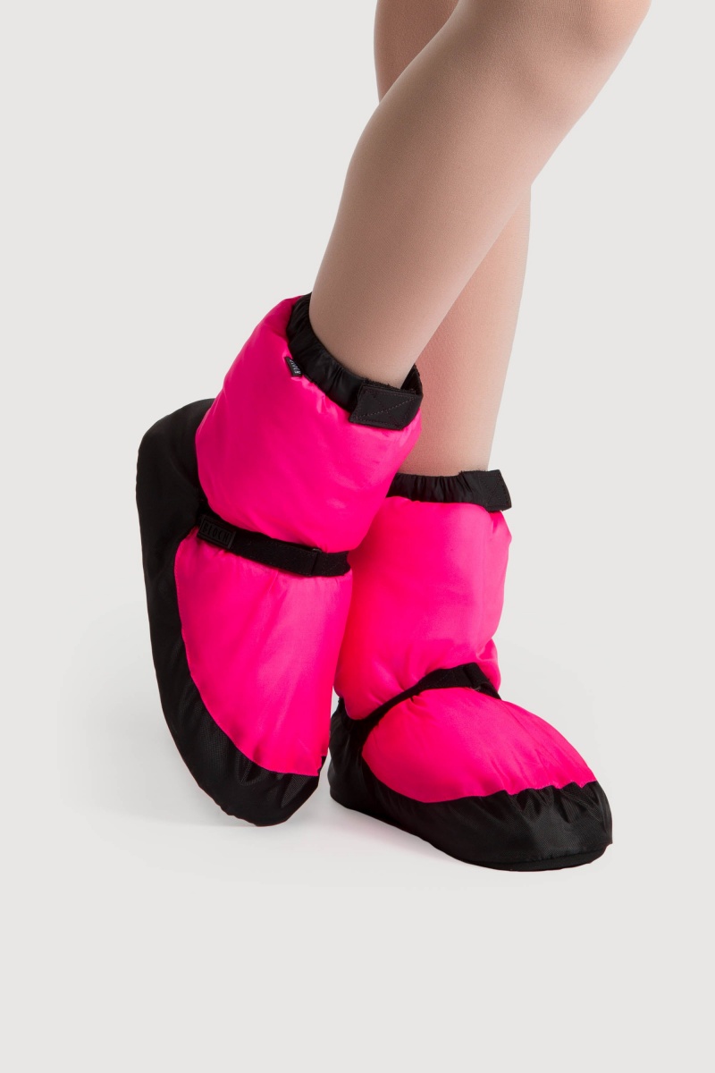 Bloch Children Warmup Kids' Booties Pink Fluro | FILUI62941