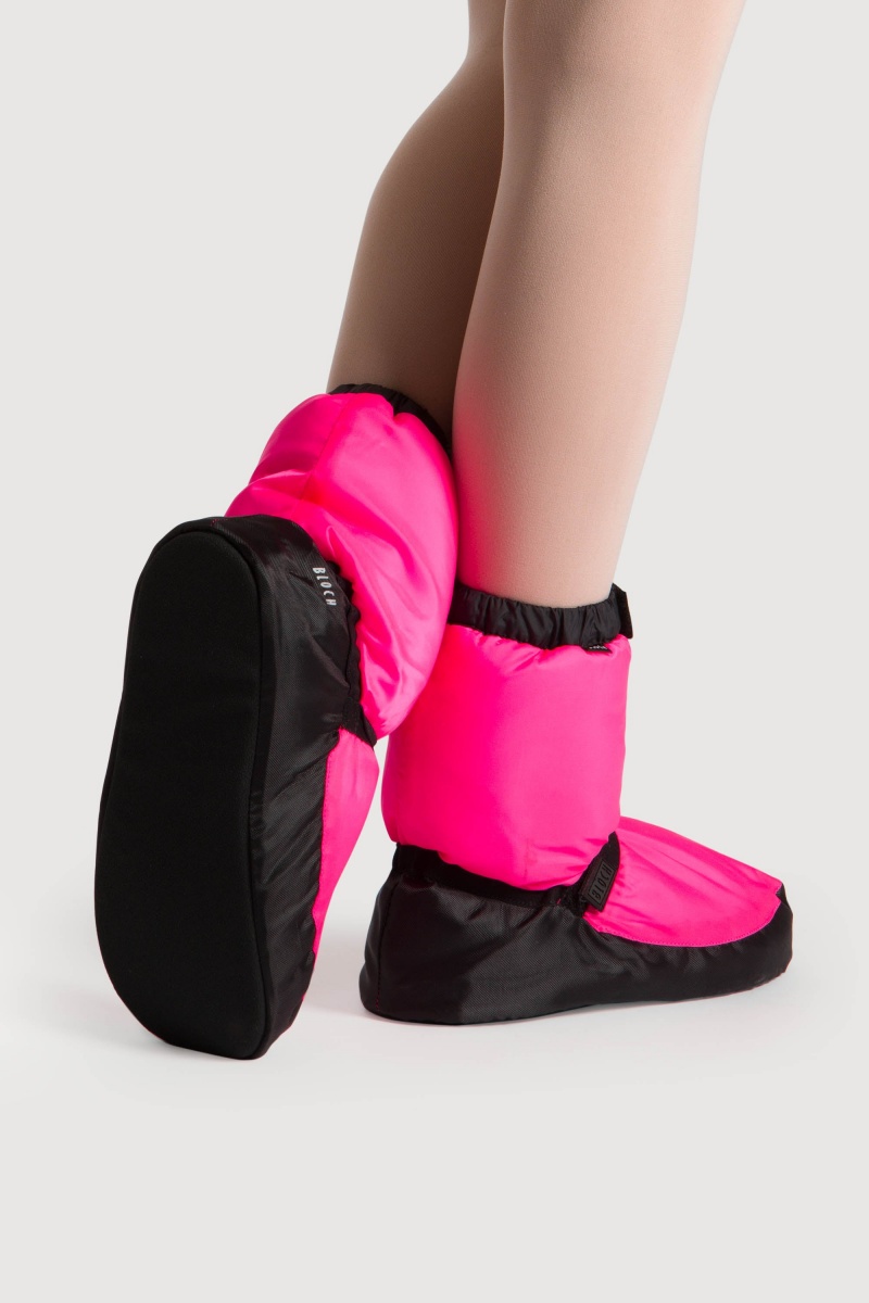 Bloch Children Warmup Kids' Booties Pink Fluro | FILUI62941