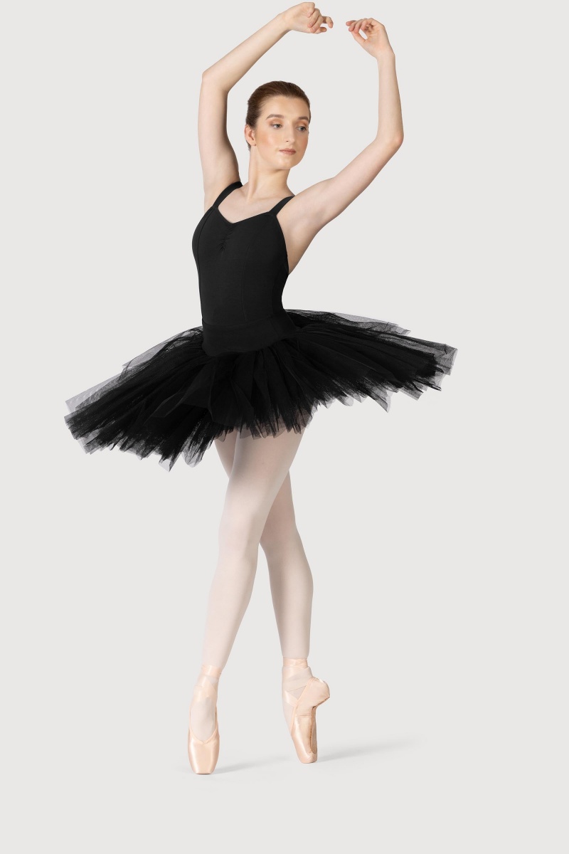 Bloch Classic Practice ½ Tutu Women\'s Skirts Black | LILSX48213