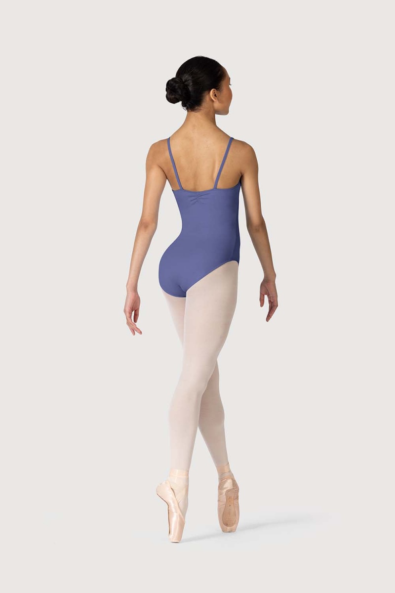 Bloch Claudette Gathered Cami Kids' Leotards Lunar | AILWC47816