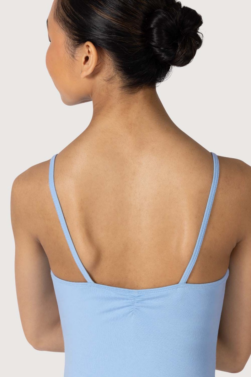 Bloch Claudette Gathered Cami Women's Leotards Chambray | ILEGJ56817