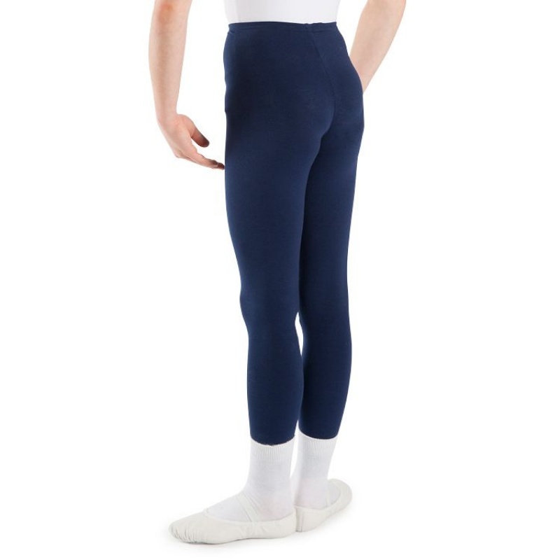 Bloch Dale Footless Kids' Tight Navy | FILUI49488